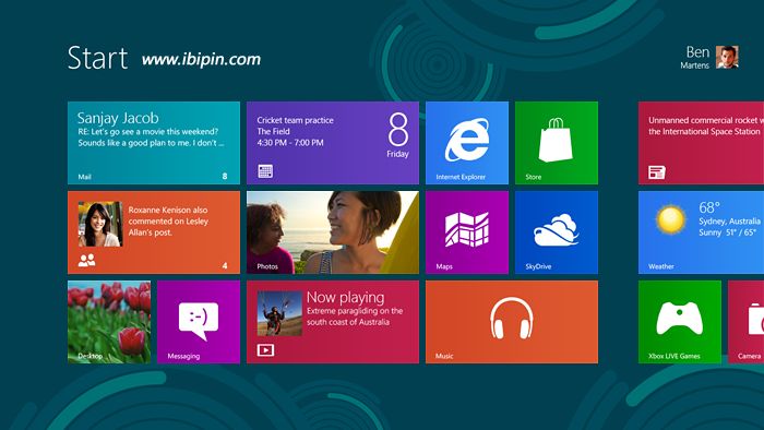 图：截图显示Windows 8将放弃Aero Glass透明界面