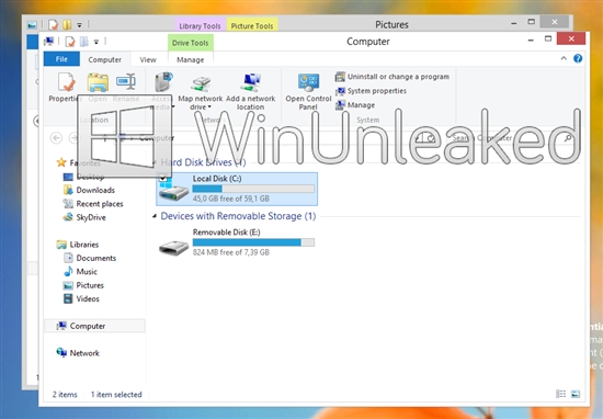 Windows 8最新版全新UI视觉主题曝光