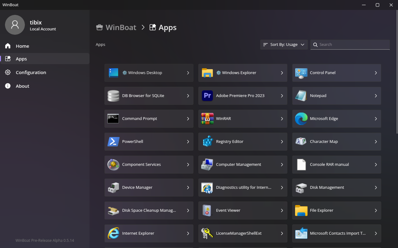 WinBoat v0.9.0 官方最新版(在Linux上无缝运行Windows应用的利器)插图1 WinBoat Apps
